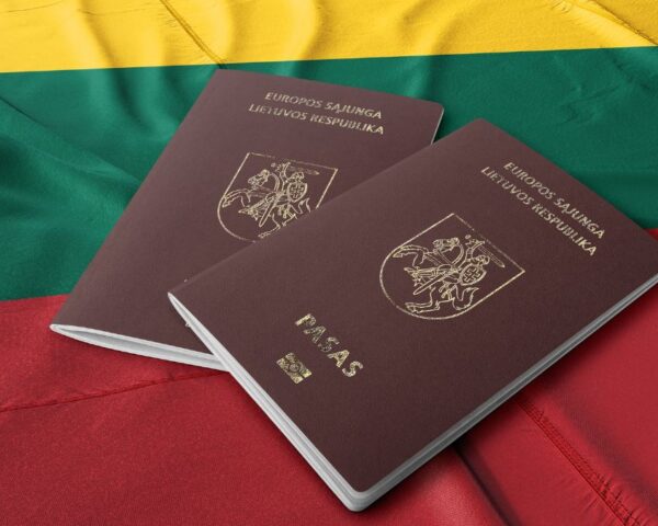 Na imagem destacada contem a cidadania lituana
