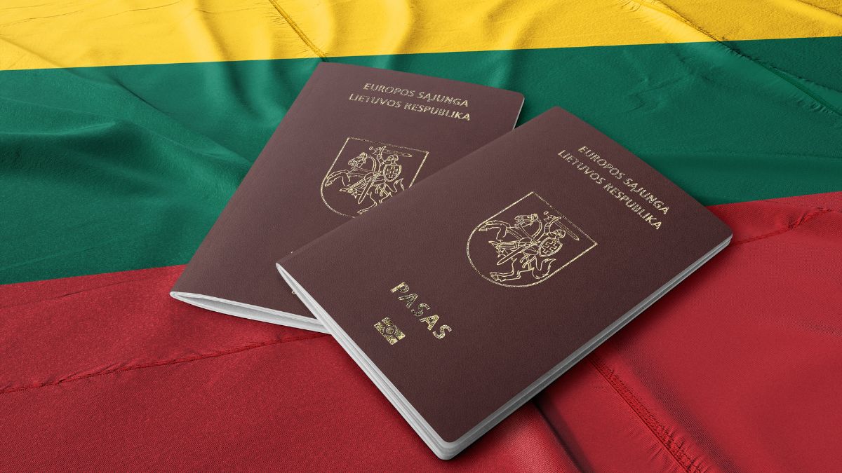 Na imagem destacada contem a cidadania lituana